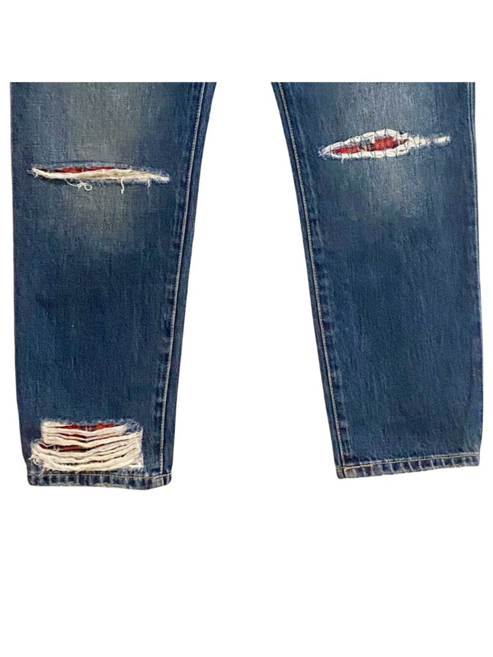 Current/Elliott The Repaired Fling Distressed Crop Jeans size 26, New with Tag - Picture 9 of 16